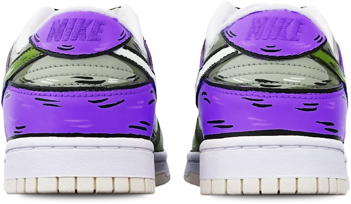 カスタム ダンク ロー "グレー/緑/紫" DJ6188-100(TeamT-鲨鱼灰绿紫S-BOX) Shop カスタム ダンク ロー "グレー/緑/紫" DJ6188-100(TeamT-鲨鱼灰绿紫S-BOX)