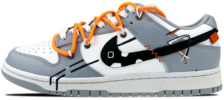 custom-shoes-nike-dunk-low-retro-grey-orange-gears