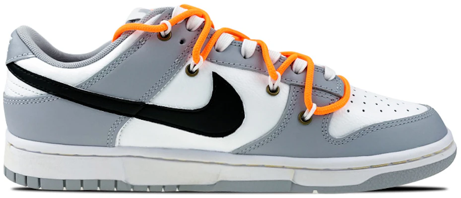 【定製球鞋】 Nike Dunk Low Retro 是在玩鞋禮盒 燈帶 做舊 機能 低幫 板鞋 男款 灰橙 Order 【定製球鞋】 Nike Dunk Low Retro 是在玩鞋禮盒 燈帶 做舊 機能 低幫 板鞋 男款 灰橙