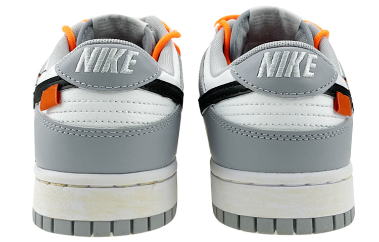 Purchase [Nike Sepatu Custom] Dunk Low Retro 'Grey Orange Playbox' DJ6188-001(Team叁-男款灰橙齿轮S-BOX)