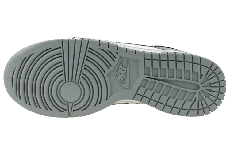 Details for [Nike Sepatu Custom] Dunk Low Retro 'Grey Orange Playbox' DJ6188-001(Team叁-男款灰橙齿轮S-BOX)