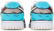 Shop 【定製球鞋】Nike Dunk Low Retro 二次元線條 鯊魚導彈 限量特殊鞋盒 低幫 板鞋 男款 灰紅藍
