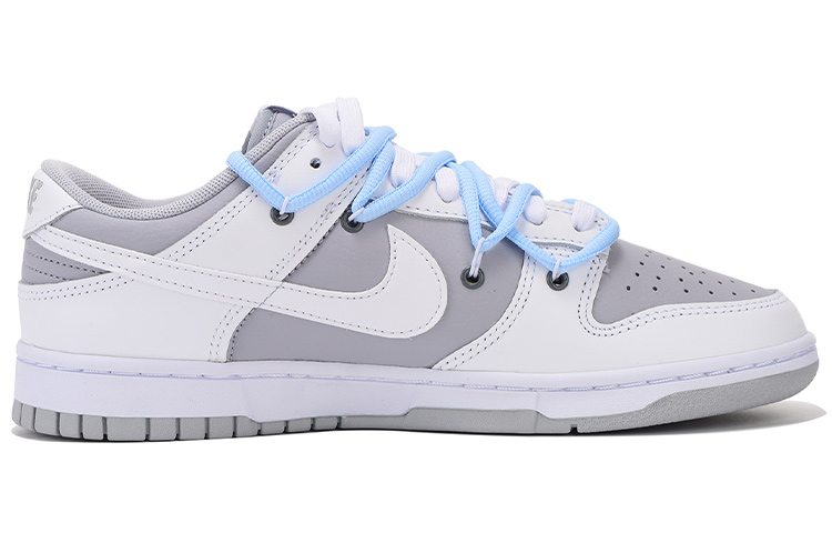 Order 나이키 덩크 로우 레트로 '회백색' (커스텀) DJ6188-003(Team拾伍-男款简约电玩SBOX)