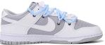 Order 나이키 덩크 로우 레트로 '회백색' (커스텀) DJ6188-003(Team拾伍-男款简约电玩SBOX)