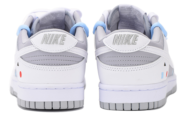 Shop 나이키 덩크 로우 레트로 '회백색' (커스텀) DJ6188-003(Team拾伍-男款简约电玩SBOX)