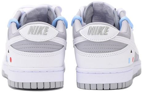 나이키 덩크 로우 레트로 '회백색' (커스텀) DJ6188-003(Team拾伍-男款简约电玩SBOX) Shop 나이키 덩크 로우 레트로 '회백색' (커스텀) DJ6188-003(Team拾伍-男款简约电玩SBOX)