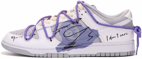 나이키 덩크 로우 레트로 '회백 보라 그라피티' (커스텀) DJ6188-003(Team32男款复古涂鸦) Buy 나이키 덩크 로우 레트로 '회백 보라 그라피티' (커스텀) DJ6188-003(Team32男款复古涂鸦)