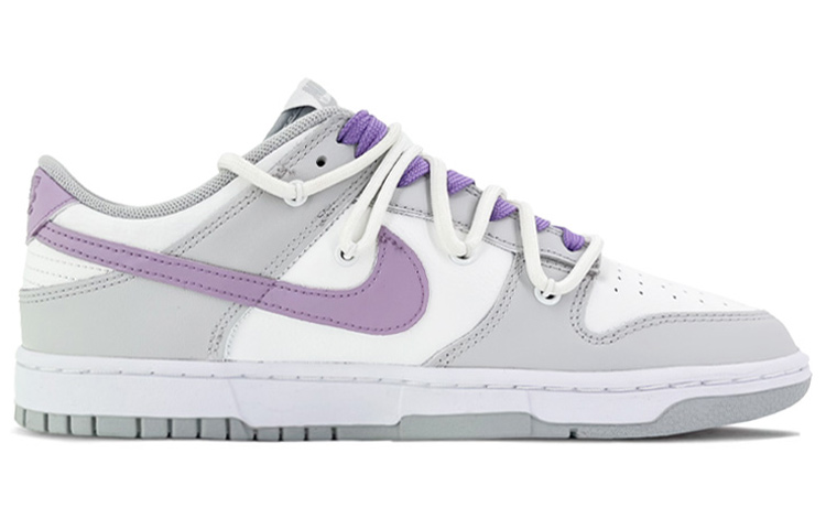 Order [カスタムシューズ] ナイキ ダンク ロー レトロ 'グレー ホワイト パープル' DJ6188-003(TeamK-冰川)