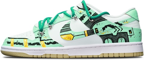 Zapatillas Nike Dunk Low Retro 'Gundam Cyberpunk Verde Blanco' DV0833-100(TeamT-战损III绿白S-BOX) Buy Zapatillas Nike Dunk Low Retro 'Gundam Cyberpunk Verde Blanco' DV0833-100(TeamT-战损III绿白S-BOX)