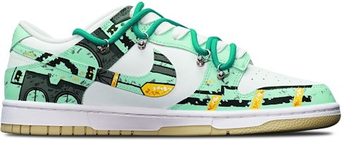 Zapatillas Nike Dunk Low Retro 'Gundam Cyberpunk Verde Blanco' DV0833-100(TeamT-战损III绿白S-BOX) Order Zapatillas Nike Dunk Low Retro 'Gundam Cyberpunk Verde Blanco' DV0833-100(TeamT-战损III绿白S-BOX)