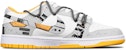 나이키 덩크 로우 레트로 '건담 사이버펑크 그레이-화이트' (커스텀) DD1391-702(TeamT-战损II灰白S-BOX)