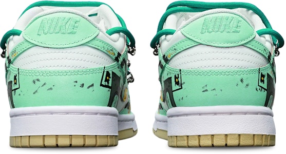 カスタム ダンク ロー "ガンダム サイバーパンク" (緑/白) DV0833-100(TeamT-战损III绿白S-BOX) Shop カスタム ダンク ロー "ガンダム サイバーパンク" (緑/白) DV0833-100(TeamT-战损III绿白S-BOX)