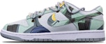 Buy 나이키 덩크 로우 레트로 '건담 유니콘' (커스텀) DJ6188-001(TeamT-机械扎古白灰绿S-BOX)