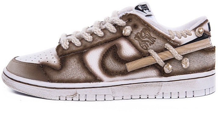 ナイキ ダンク ロー レトロ "麻黄土" (カスタム) DJ6188-101(Team1-男款钻木取火) Buy ナイキ ダンク ロー レトロ "麻黄土" (カスタム) DJ6188-101(Team1-男款钻木取火)