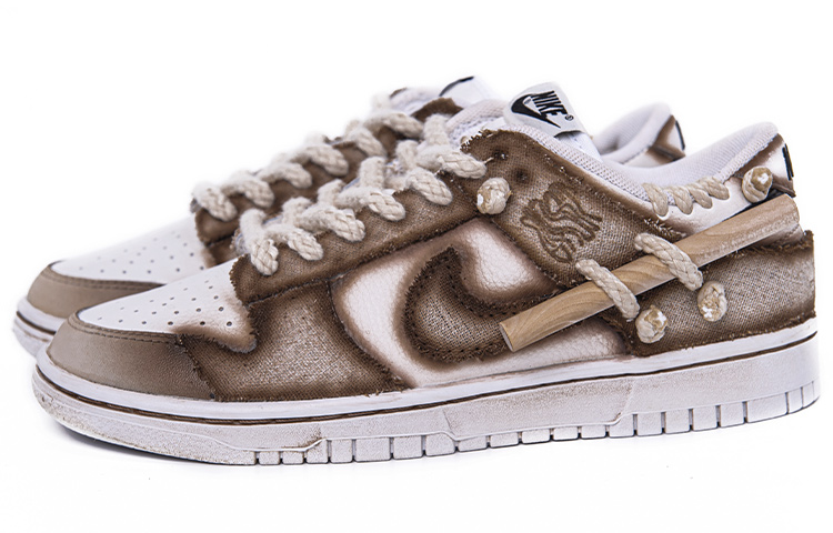 Lookbook [Kasut Custom] Nike Dunk Low Retro 'Hemp Burlap' DJ6188-101(Team1-男款钻木取火)