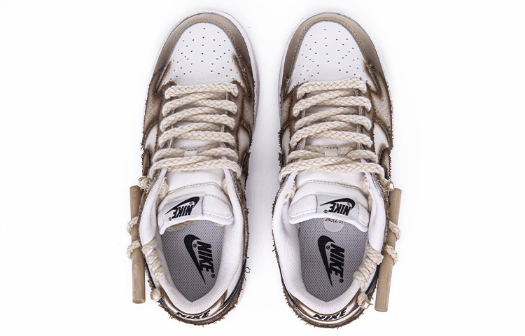 Shop [Kasut Custom] Nike Dunk Low Retro 'Hemp Burlap' DJ6188-101(Team1-男款钻木取火)
