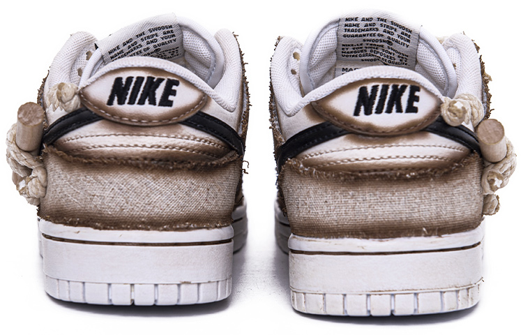 Purchase [Kasut Custom] Nike Dunk Low Retro 'Hemp Burlap' DJ6188-101(Team1-男款钻木取火)