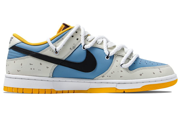 Order [Sepatu Kustom] Nike Dunk Low Retro 'Honey Yuzu Deconstructed Biru Putih' DD1391-702(Team34-蜂蜜柚子)