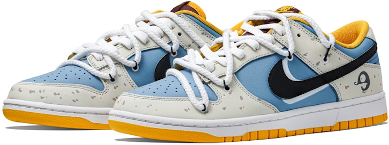 나이키 덩크 로우 레트로 '허니 유자 디컨 블루 화이트' (78 characters) DD1391-702(Team34-蜂蜜柚子) Lookbook 나이키 덩크 로우 레트로 '허니 유자 디컨 블루 화이트' (78 characters) DD1391-702(Team34-蜂蜜柚子)