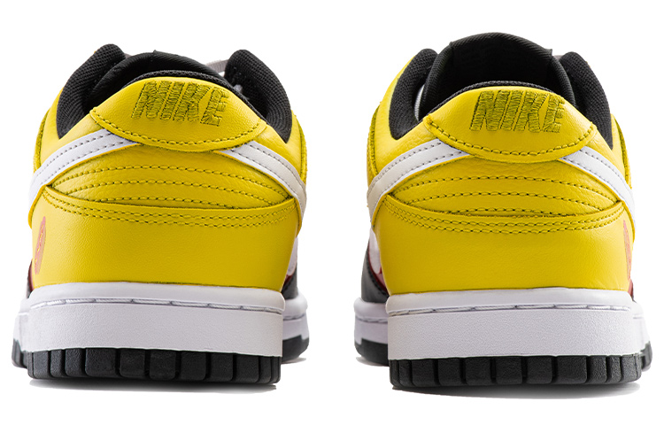 Shop 나이키 덩크 로우 레트로 '핫도그' (커스텀) DJ6188-002(Team29-男款黄红黑)
