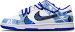 Buy 나이키 덩크 로우 레트로 '하이퍼 코발트 디컨스트럭티드' (커스텀) DD1391-001(TeamT-解构机械雾霾蓝S-BOX)