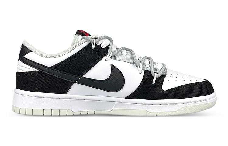 Order [Zapatillas Personalizadas] Nike Dunk Low Retro 'Ink Bamboo' DV0827-100(Team47-男黑白竹解BOX)