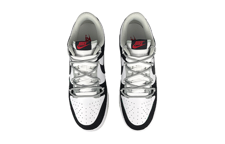 Shop [Zapatillas Personalizadas] Nike Dunk Low Retro 'Ink Bamboo' DV0827-100(Team47-男黑白竹解BOX)