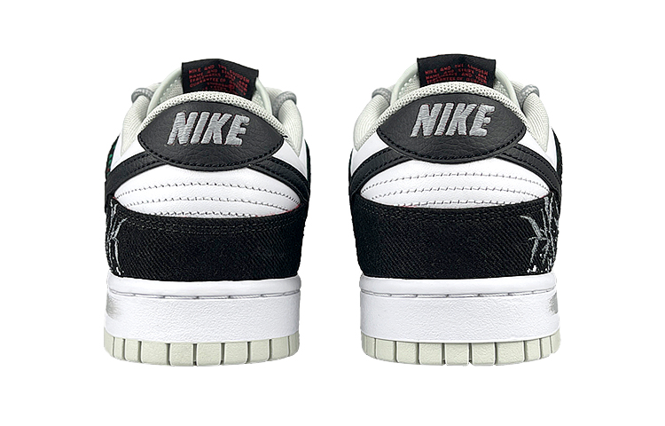 Purchase [Zapatillas Personalizadas] Nike Dunk Low Retro 'Ink Bamboo' DV0827-100(Team47-男黑白竹解BOX)