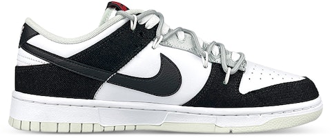 나이키 덩크 로우 레트로 '잉크 블랙 화이트 그레이' (커스텀) DV0827-100(Team47-男黑白竹解) Order 나이키 덩크 로우 레트로 '잉크 블랙 화이트 그레이' (커스텀) DV0827-100(Team47-男黑白竹解)