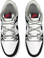 나이키 덩크 로우 레트로 '잉크 블랙 화이트 그레이' (커스텀) DV0827-100(Team47-男黑白竹解) Shop 나이키 덩크 로우 레트로 '잉크 블랙 화이트 그레이' (커스텀) DV0827-100(Team47-男黑白竹解)