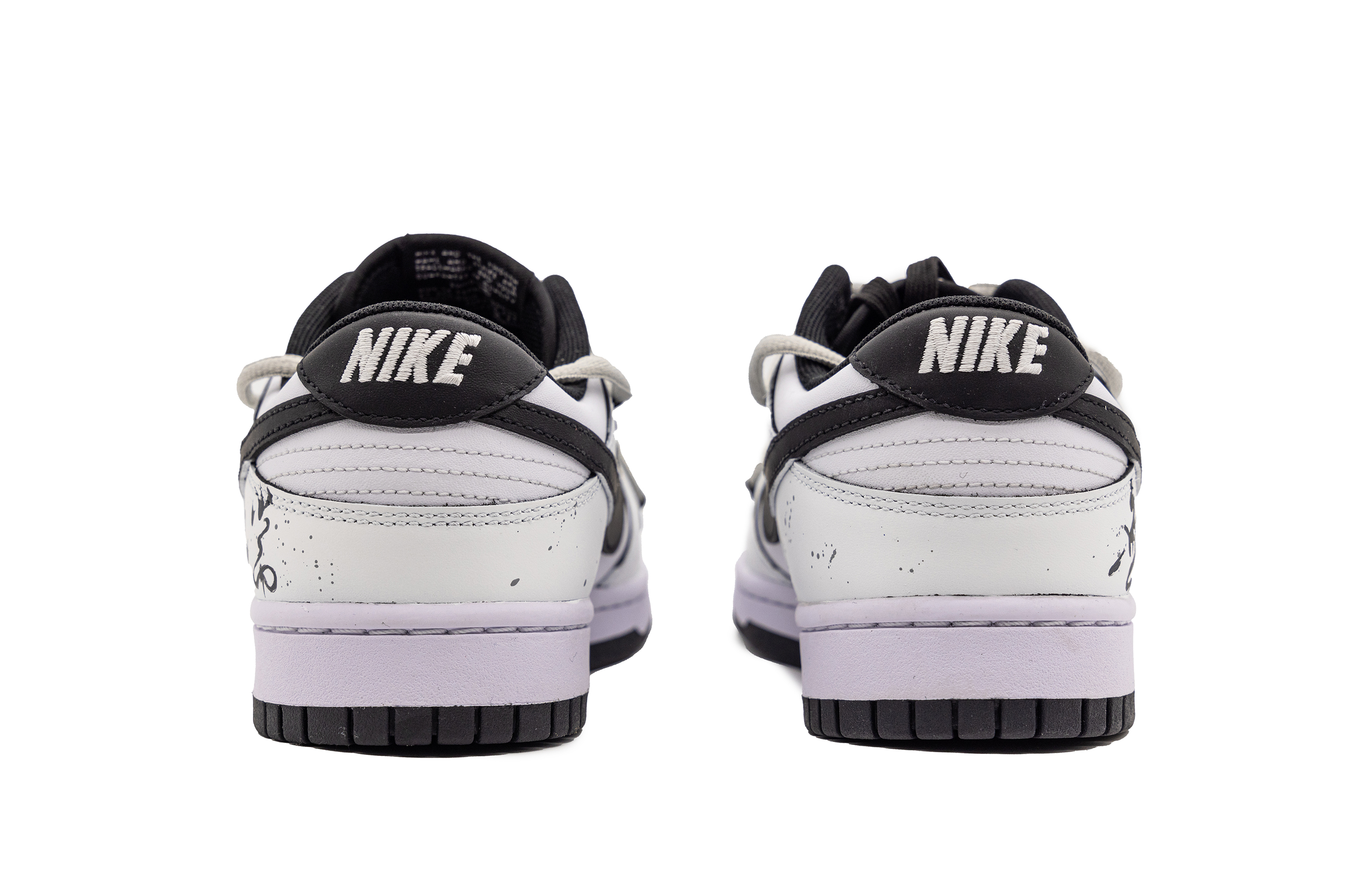 Shop Zapatillas Nike Dunk Low Retro 'Caligrafía Tinta' - Negro Blanco Gris DD1391-100(Team51-男款水墨书法)