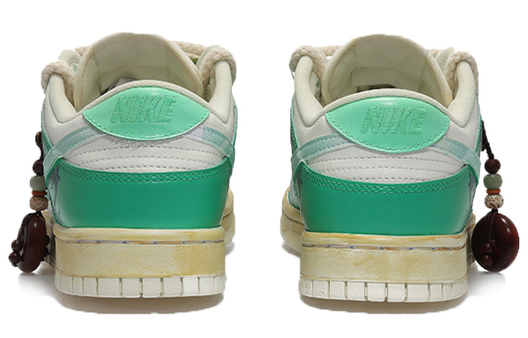 Purchase [Kasut Tersuai] Nike Dunk Low Retro 'Ink Dragon Peace Buckle' DJ6188-100(Team10-男款祥龙纹墨绿)