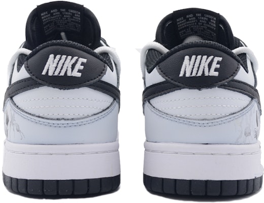 【定製球鞋】 Nike Dunk Low Retro 儒雅 中國風 濯墨清蓮 水墨 低筒 板鞋 男款 黑白灰 Shop 【定製球鞋】 Nike Dunk Low Retro 儒雅 中國風 濯墨清蓮 水墨 低筒 板鞋 男款 黑白灰