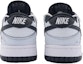 Shop 【定製球鞋】 Nike Dunk Low Retro 儒雅 中國風 濯墨清蓮 水墨 低筒 板鞋 男款 黑白灰