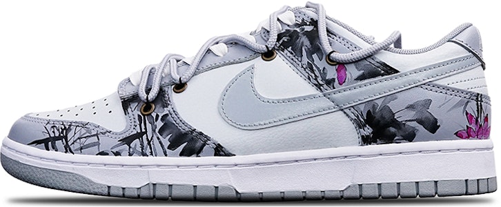 ナイキ ダンク ロー レトロ "墨蓮バイブ" (Nike Dunk Low Retro "Ink Lotus Vibe") DJ6188-001(TeamT-解构水墨荷花S-BOX) Buy ナイキ ダンク ロー レトロ "墨蓮バイブ" (Nike Dunk Low Retro "Ink Lotus Vibe") DJ6188-001(TeamT-解构水墨荷花S-BOX)