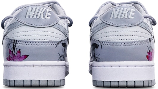 ナイキ ダンク ロー レトロ "墨蓮バイブ" (Nike Dunk Low Retro "Ink Lotus Vibe") DJ6188-001(TeamT-解构水墨荷花S-BOX) Shop ナイキ ダンク ロー レトロ "墨蓮バイブ" (Nike Dunk Low Retro "Ink Lotus Vibe") DJ6188-001(TeamT-解构水墨荷花S-BOX)