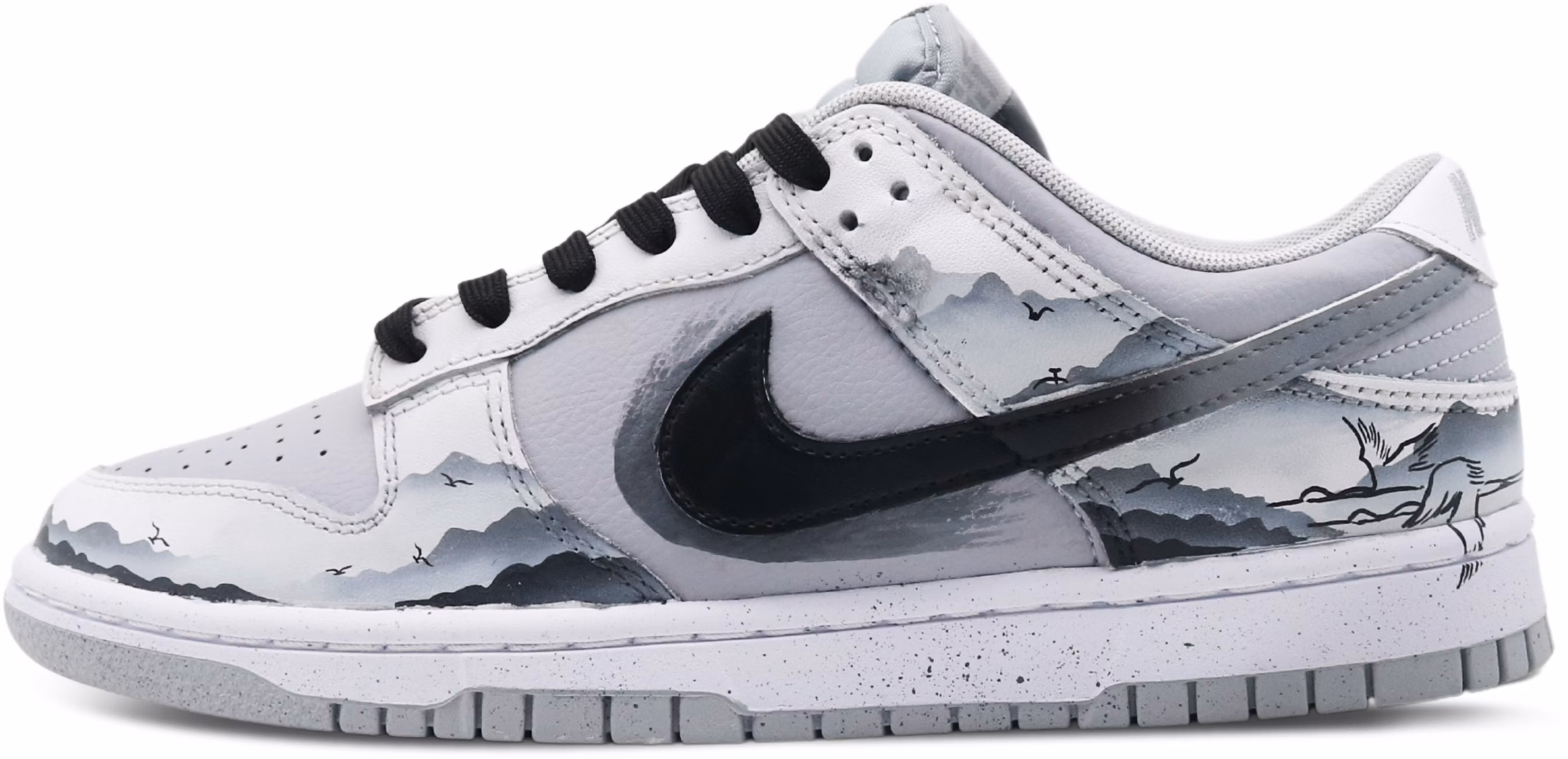custom-shoes-nike-dunk-low-retro-ink-wash-landscape