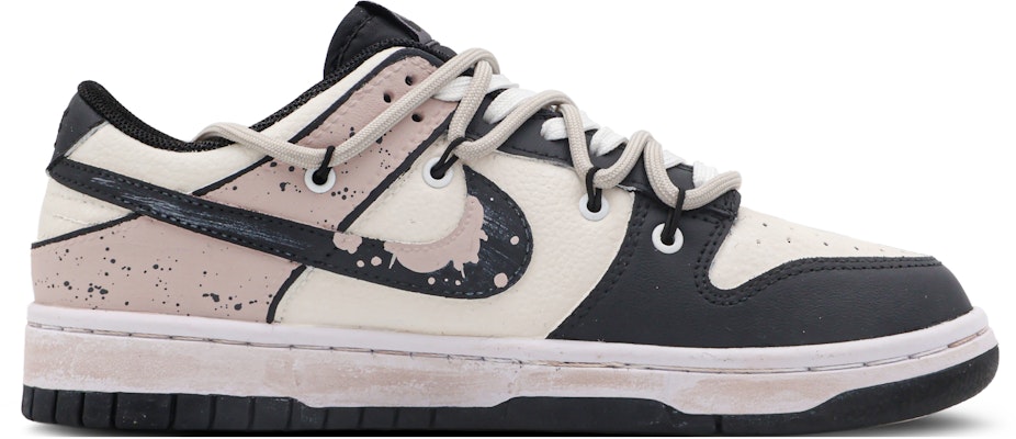 【訂製球鞋】 Nike Dunk Low Retro 鐵礦隕石 高街 做舊 百搭 低幫 板鞋 男款 黑粉 Order 【訂製球鞋】 Nike Dunk Low Retro 鐵礦隕石 高街 做舊 百搭 低幫 板鞋 男款 黑粉