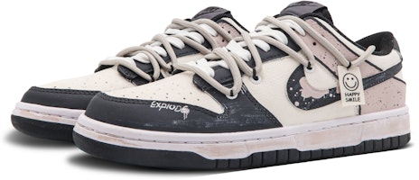 나이키 덩크 로우 레트로 '아이언 오레 블랙 핑크' (커스텀) DJ6188-002(Team53-男款铁矿陨石S-BOX) Lookbook 나이키 덩크 로우 레트로 '아이언 오레 블랙 핑크' (커스텀) DJ6188-002(Team53-男款铁矿陨石S-BOX)