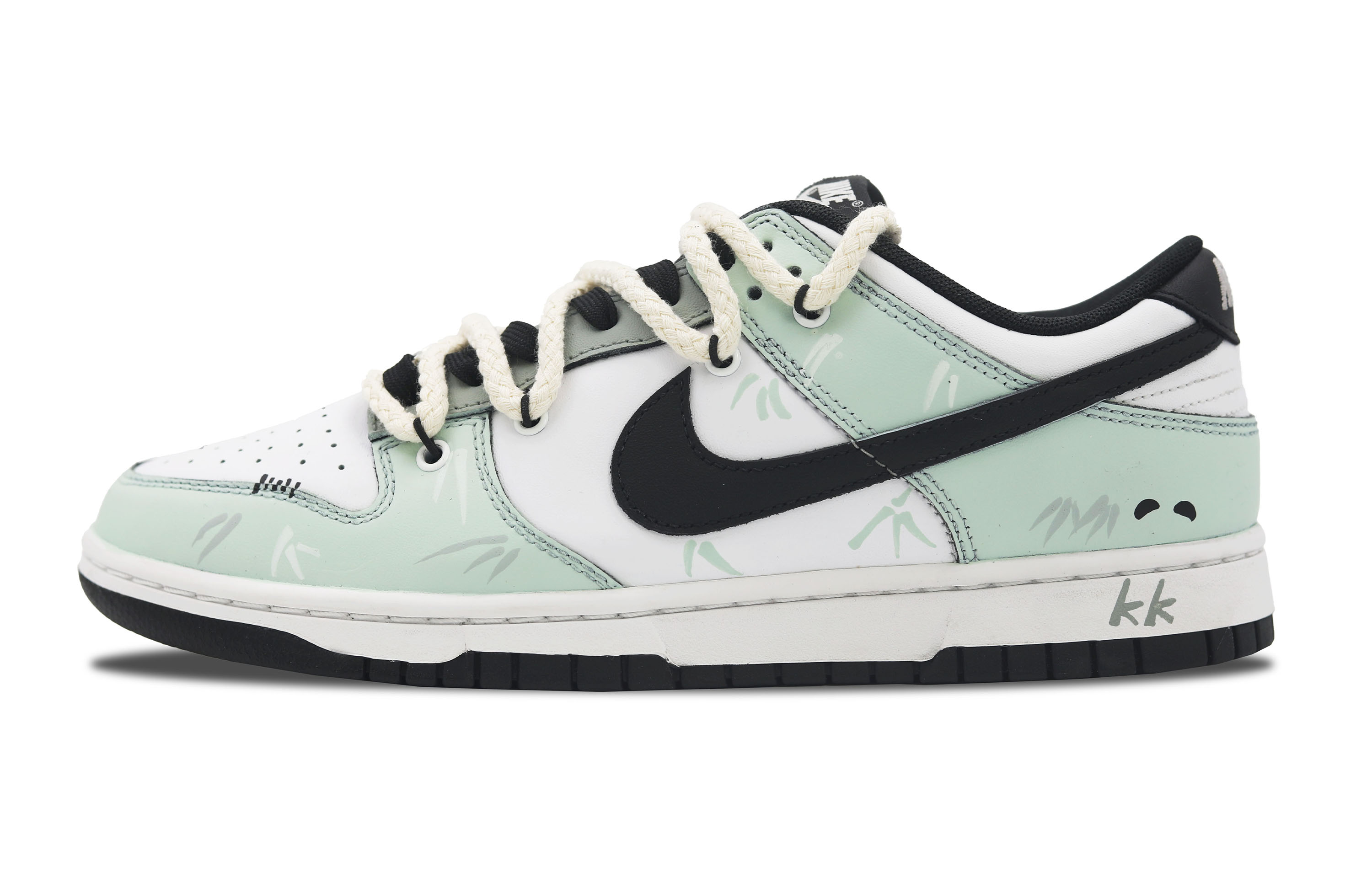 Buy [Sepatu Custom] Nike Dunk Low Retro 'Jade Bamboo' DD1391-100-458276