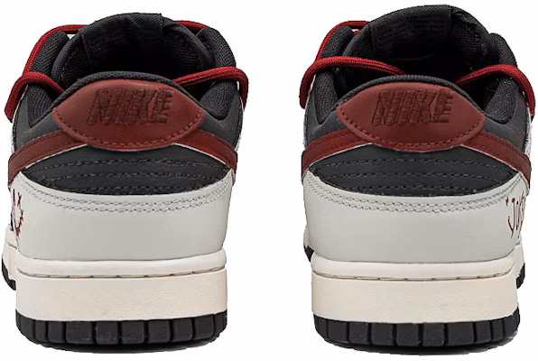 【定製球鞋】 Nike Dunk Low Retro 小丑 Joker 潑墨 手繪 復古 做舊 縫線 解構鞋帶 禮物 低幫 板鞋 男款 黑白紅 Shop 【定製球鞋】 Nike Dunk Low Retro 小丑 Joker 潑墨 手繪 復古 做舊 縫線 解構鞋帶 禮物 低幫 板鞋 男款 黑白紅