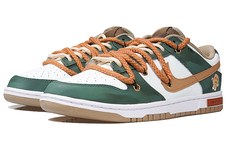 [Custom Shoes] Nike Dunk Low Retro 'Judge Grey Christmas Gingerbread' 圖 3
