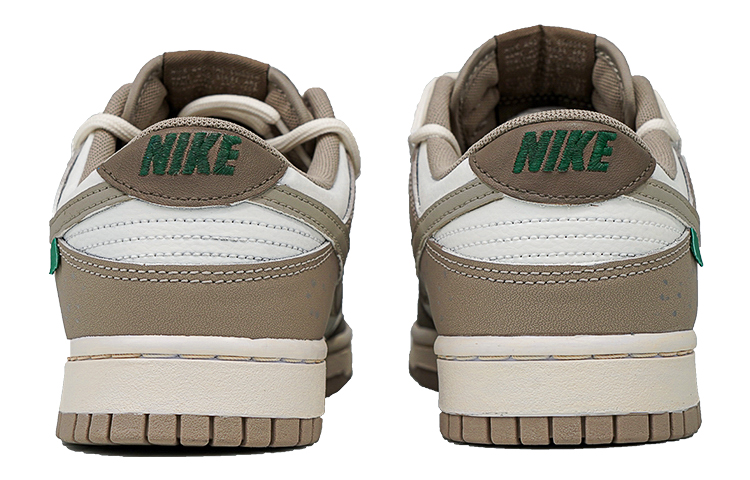 Shop 나이키 덩크 로우 레트로 '그레이 코코넛 라떼' (커스텀) DJ6188-200(Team27-男款生椰拿铁白棕)