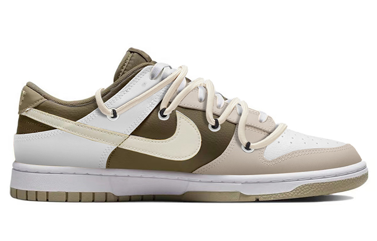 Order [カスタムシューズ] ナイキ ダンク ロー レトロ 'ジャッジ グレー モカ' DJ6188-200-(TeamY-男款复古榛果拿铁白棕)