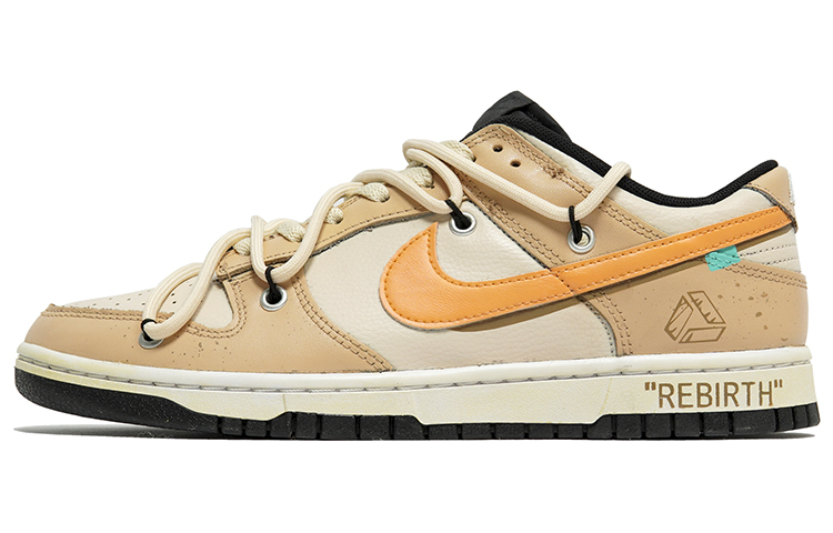 Buy [Zapatos Personalizados] Nike Dunk Low Retro 'Khaki Deconstructed' DJ6188-002(TeamP-重生之奇异世界)
