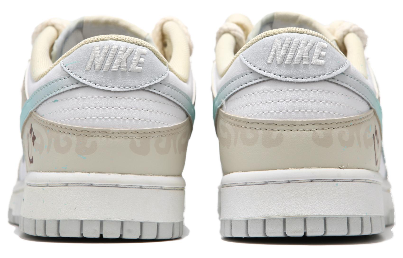 Details for 【定制球鞋】Nike Dunk 低筒復古 火心 沙丘圖騰 做舊氧化 漸變星輝 解構綁帶 潮流時尚 百搭 低筒 滑板鞋 男女同款 卡其色