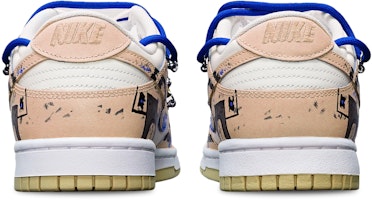 【客製球鞋】Nike Dunk Low Retro 戰損高達 機能風 賽博龐克 解構 特殊鞋盒 低筒 板鞋 男款 卡其白 Shop 【客製球鞋】Nike Dunk Low Retro 戰損高達 機能風 賽博龐克 解構 特殊鞋盒 低筒 板鞋 男款 卡其白