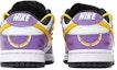 Shop 나이키 덩크 로우 레트로 '레이커스 디스트레스드' (커스텀) DJ6188-002(TeamP-男款24号黄紫)