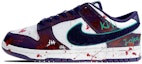 Buy 나이키 덩크 로우 레트로 '레터 그래피티 화이트-퍼플' (커스텀) DQ7683-100(Team叁-男款小丑S-BOX)
