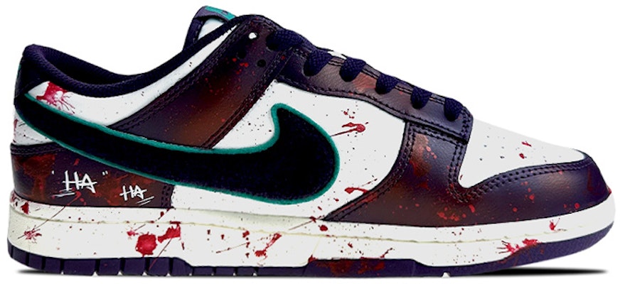 나이키 덩크 로우 레트로 '레터 그래피티 화이트-퍼플' (커스텀) DQ7683-100(Team叁-男款小丑S-BOX) Order 나이키 덩크 로우 레트로 '레터 그래피티 화이트-퍼플' (커스텀) DQ7683-100(Team叁-男款小丑S-BOX)